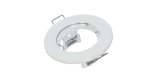 Ceiling lighting point fitting SARA round Fixted white
